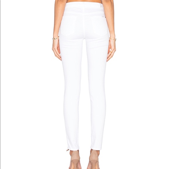 7 for All Mankind The Skinny Jean in White - Picture 3 of 5